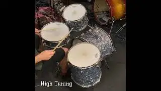 Vintage Mid 60s Hoshino / MIJ Drums / Stencil Kit