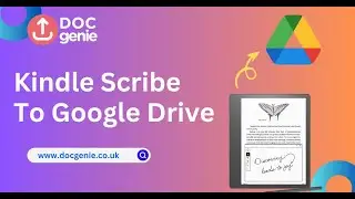Kindle Scribe Notebooks to Google drive
