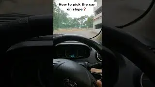 How To Pick The Car On Slope #shorts