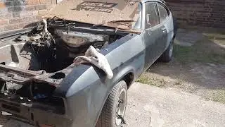 Ford Capri Mk3 Engine Bay Makeover Update.