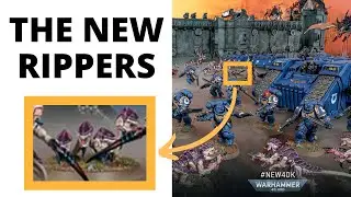 New Tyranid Ripper Swarm Spotted- Rippers Models, Lore + 10th Rules
