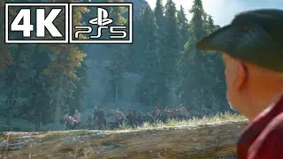 DAYS GONE: Вслед за движущейся ордой | Задание и катсцена &laquo;Орда фриков&raquo; | 🎥 Обновление до 4K для PS5