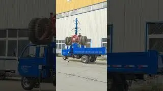 y...#Three-wheeled truck-mounted wood grabber #... View more