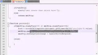 AJAX Tutorial   8   Sending Requests to the Server