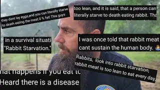 Homesteading: Rabbit Starvation? ABSOLUTELY NOT!