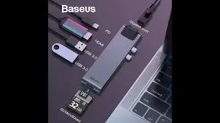 Baseus Thunderbolt C+ Pro 7in1 Dual Type-C to USB 3.0 HDMI Hub