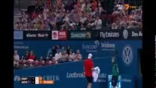 Sam Groth v Lukasz Kubot 2015 Brisbane International