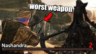 How bad is the WORST weapon in souls history?