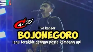 MERIAH SEKALI !!!!..LAGU TERAKHIR DENNY CAKNAN DI SERTAI PESTA KEMBANG API DI KONSER BOJONEGORO 