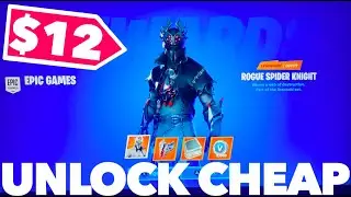 How to Get the Rogue Spider Knight for CHEAP in Fortnite | Fortnite Rogue Spider Knight Bundle