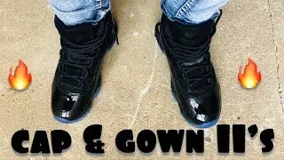 Подробный обзор кепки и платья Jordan 11, также известных как &laquo;выпускной вечер&raquo;, и на ногах🔥🔥🔥