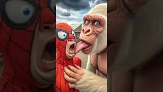 Spiderman | Ironman VS Gorilla vs Tiger😱Marvel & DC-All Characters#marvel #avengers#short#robot