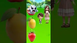 Police looking kid from monster eating child #cartoon #funny #trendingshorts #usa