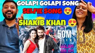 Golapi Golapi Song Reaction | Shakib Khan | Bubly | Chittagainga Powa Noakhailla Maiya |Shapla Media