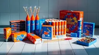 Nyumet Mercon ROMAN CANDLE Gede-Gedean! Seru Banget! Dan Review Berbagai Mercon Lainnya