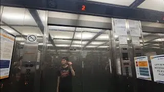 Hitachi Elevator at Port Klang Cruise Terminal in Port Klang , Selangor , Malaysia
