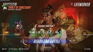 Trials Of Sanctuary Completed on Legendary Difficulty - Lifeweaver POV - Overwatch 2 Halloween Event