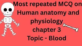 MCQ on blood #biologyquiz #anatomy #humanbody #science #
