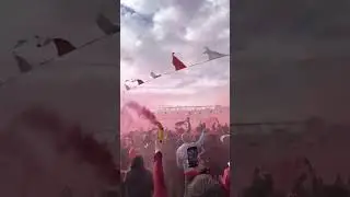 Pyro & Passion! Liverpool Fans Light Up Anfield Road with Chants