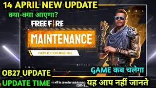 Free fire new update | Game not opening | Maintenance break