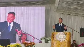 Exhortation by shri, Peiwang konyak Hon'ble  Minester of Health and Family Welfare GoN🥰
