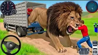 Animal Cargo Truck Driving Game 3D - Animal Transport Cargo Truck 2024 - Android Gameplay