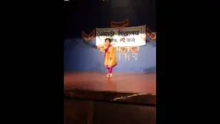 2014 Marathi Shaala Diwali function - talent show