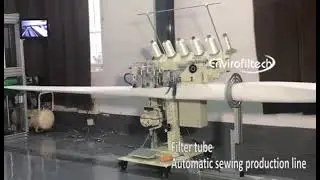 Filter bag , Juki 1261,automatic sewing production line -- China manufacturer.