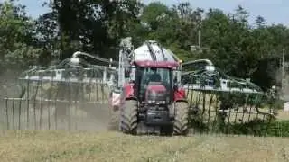 Case CVX 195 et tonne joskin 20 000L