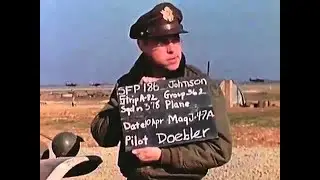 WW2: Fighter Combat Films, 8th Air Force, European Theater of Operations (Jan. 1945)