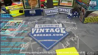 Vintage and Modern Breaks 12/31/25 New Years Eve #livebreaks