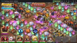 Castle Clash - Double Evolving Dove Keeper and Testing