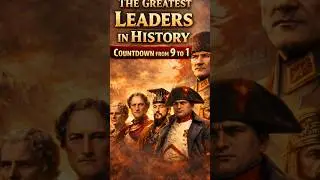 The Greatest Leaders in History: Countdown from 9 to 1 #shorts