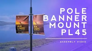 Pole Banner Mount Assembly | PL45
