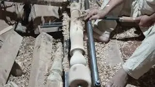 Creating a Double Size Chair Foot From Raw Timber #wood #woodworking #creative #bootacrafts