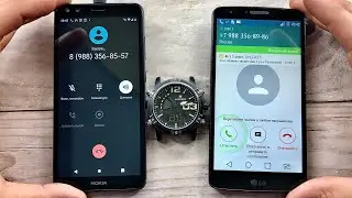 Incoming, Outgoing Crazy Call. Clock NF 9095M vs Nokia vs LG. Mobile Calls