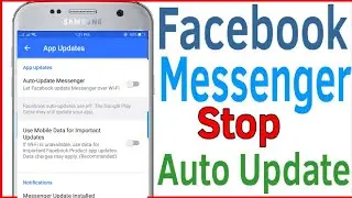 How to turn off facebook messenger update 2019 || Azan Mobile