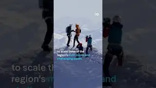 Rescuers rescue hiker stranded on cliff in California | DW News