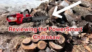 Reviewing the 20v PowerSmart Chainsaw