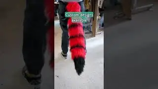 Custom moving #furry #cosplay tails! The Tail Company&rsquo;s got you covered with app-controlled magic! 🥰