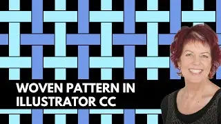 Illustrator - Woven Pattern - Seamless repeating weave