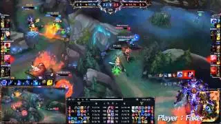 Faker Xerath QuadraKill very good