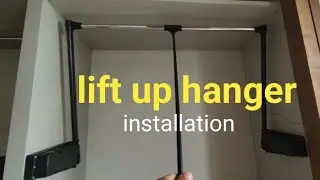 Smart hanger _lift up hanger installation @Mycitycarpenter