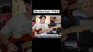 Non Sono Cool (PTN) - Guitar Cover by @Matteo_Nori