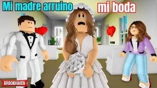 MI MADRE ARRUINO MI BODA | Brookhaven rp | Mini Pelicula - Historia de Roblox