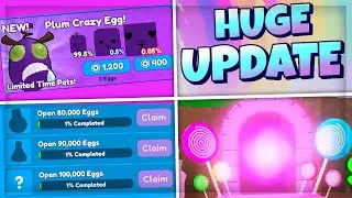 Bubble Gum Clicker HUGE UPDATE Is Here! (Season 4, Candy World, New Exclusive Egg, + More)