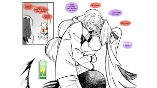 Charlie Needs to Recharge | Hazbin Hotel Chaggie Lewd Fan Comic 