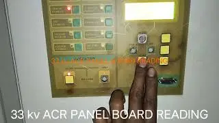 33 kv ACR SETTINGS. রিডিং গ্রহণের পদ্ধতি। #electrical#subscribe
