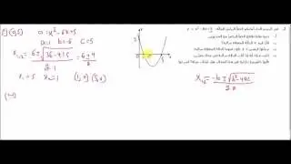 3 وحدات  الدالة التربيعية سؤال 2 من المجمع