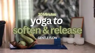 10 Min Reclined Yoga | Gentle Flow to Soften & Release